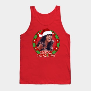 Xena Sleigh Them All Chakram Tank Top